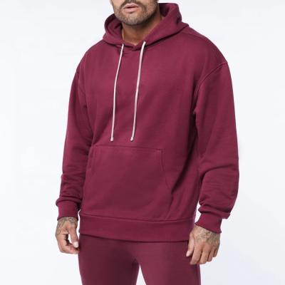 China Hot Wholesale Oversized Anti-wrinkle Pullover Sweatshirts Men Plus Size Hoodie Silicon Printing for sale