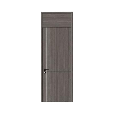 China Modern Waterproof Factory Wooden Door Designs Melamine Interior Soundproof Door For Apartment for sale