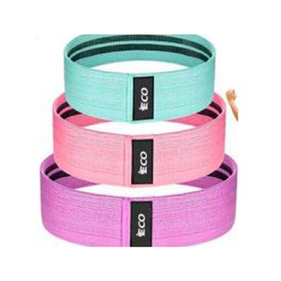 China Durable Stretch Belt Resistance Belt Hip Exercise Chain Butt Circle Butt Circle Resistance Bands for sale