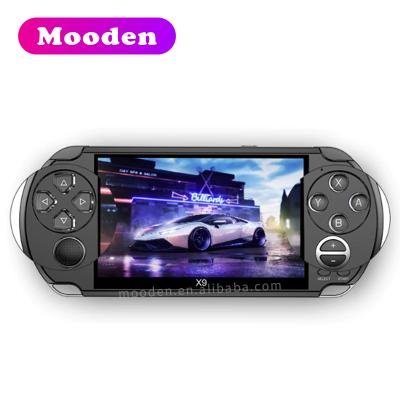 China Mini Handheld TV Game Console K X9 5.1 Inch 8GB Portable Video Game Console Player For PSP Game Handheld Console for sale