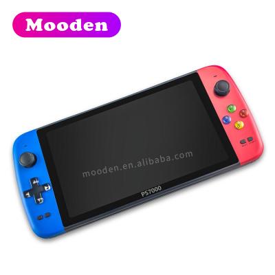 China Large Screen PS7000 7 Inch Portable Game Console Game Player 3000+ Compatible Retro Games Handheld Console for sale