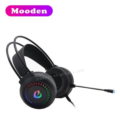 China M1 Headband Gaming Headset RGB Ligght Wired Gaming Headset Earbuds Gaming Headphones With Mic For ps4 for sale