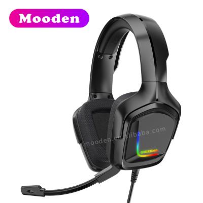 China Headband K ONIKUMA Black Gaming Headset K20 With RGB Light Gaming Earphone For XBOX ONE PS4 for sale