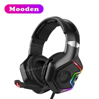 China Headband K ONIKUMA K10 Pro Gaming Headset With RGB Light Wired Earphone For Xbox One PS4 for sale