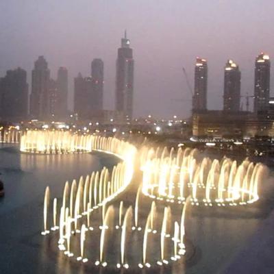 China Modern Led Floating Fountain Pond Fountain Spray Jet Fountain Outdoor Small Or Big Size for sale