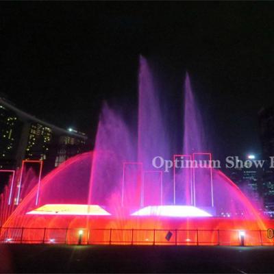 China Singapore Modern FOUNTAINS Projects SS 304 Submersible Pump Outdoor Musical Floating Water Fountain For Sale for sale