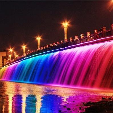 China Modern Outdoor or Outdoor Digital Water Curtain Fountain On Sale for sale