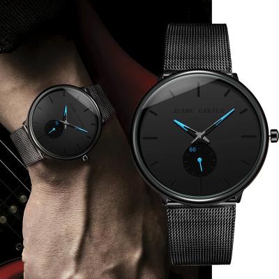 China High Quality Brand Waterproof Thin Dial Design Luxury Men Watch Stainless Steel Fashion Sports Military Men's Quartz Watches for sale