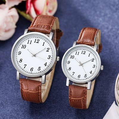 China Fashion\Classic\Business\Sports 2022 Newest Best Selling Ultra Thin Couple Quartz Leather Watches Fashion Simple Sports Men's Business Casual Ladies Watches for sale