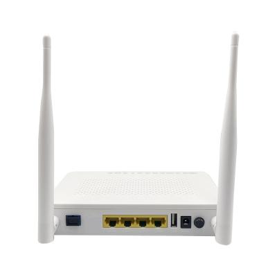 China FTTH FTTB FTTX Network GPON ONU Ontario 4 Ports +WIFI+phone Router Compatible with HUAWEI ZTE Fiberhome BDCOM OLT GPON for sale