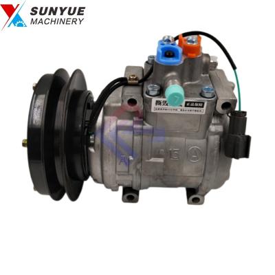 China Construction worksÂ   Excavator Air Conditioner Compressor 20Y-979-D380 20Y-979-3110 20Y-979-3111 from PC200-6 PC210 PC220 PC230 PC240 PC340 PC380 for sale