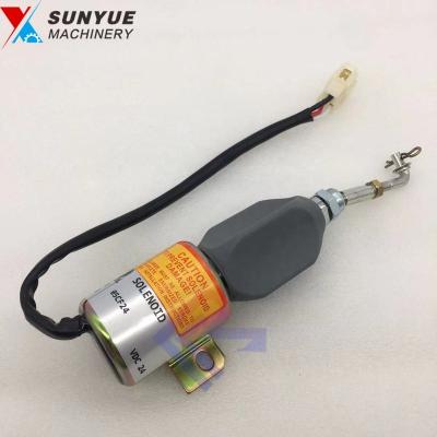 China Construction worksÂ   Engine Fuel Shutdown Stop Solenoid 37V66-56010 1751ES-12E6ULB1S1 1751ES-24E6ULB1S1 05CF24 for sale