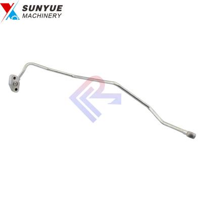 China Construction worksÂ   EX200-1 6BD1 Turbocharger Feed Pipe For Excavator Oil Tube Line for sale