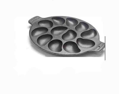 China American Style Cast Iron Oyster Casserole for sale