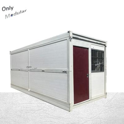 China Only Modern Modular Plug And Play Quick Install Portable Storage Folding Container House for sale