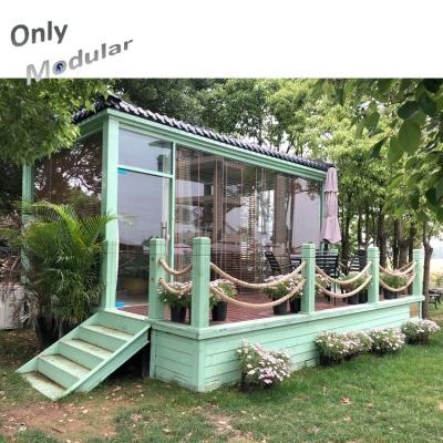 China Lowest China Prefab Cafe Only Philippines Modern Modular Container Store for sale