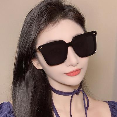 China Fashion Sunglasses 2022 Square Frame Hot Sale Oversized Sunglasses Shape Logo Women Big Luxury Trendy Custom Made Sun Glasses Wholesale for sale