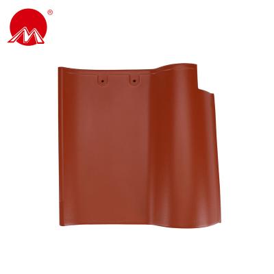 China Hotel Red Clay Spanish Roof Tiles for sale