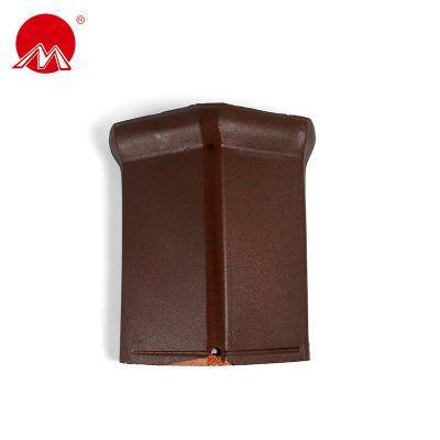 China Roof Ridge Of Environmentally Friendly Tile Accessories For Roof Tiles 300x400MM for sale