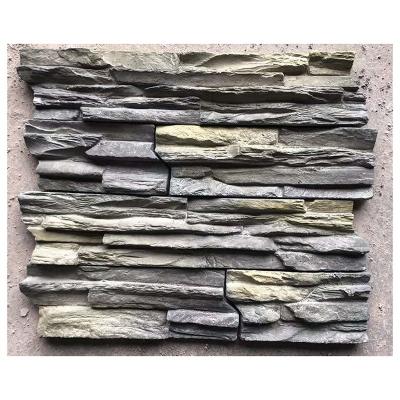 China Eco - Friendly Heat Resistance Cultured Dry Stacked Stone Slate Panels for sale