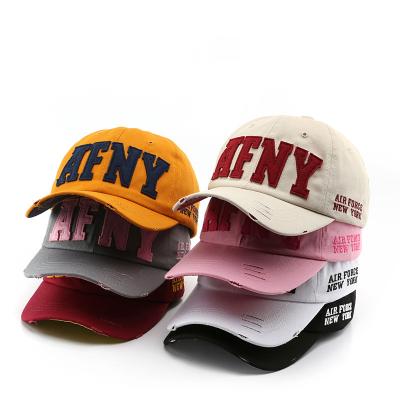 China JOINT JOINT Fashion Custom Applique Embroidered High Quality 6 Panel Hat Baseball Cap For Man And Women for sale