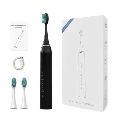 China Dropshipping Food Grade ABS+PC Fashion Sonic Toothbrush Type-c 5 Rechargeable Professional Oral Cleaning Electric Toothbrush For Adult for sale