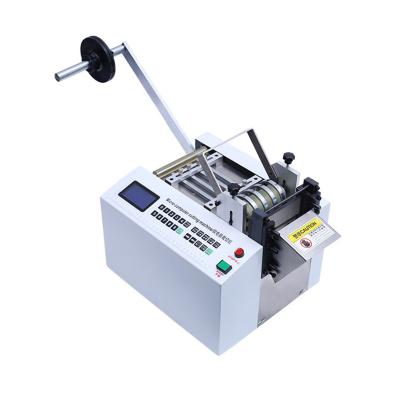 China X-C003 automatic heat shrink tube cutting machine cutting, PVC pipe shrinkable pe sleeve cutter for sale