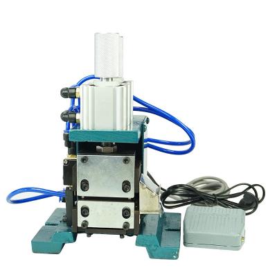 China X-S001 Pneumatic Vertical Type Copper Wire Stripping Machine 3F 3FN 4F 4FN Cut For Electrical Wire Stripping for sale