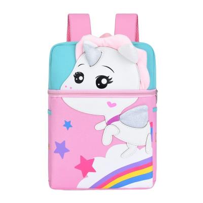 China Cheap Wholesale Waterproof Cute Cartoon School Bag Plush Backpack Kids Animal Kids Backpack for sale