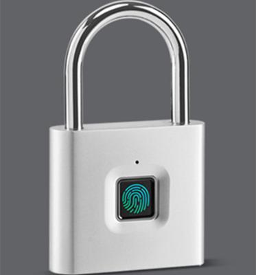 China Security Lockout One Second Quick Open Waterproof Fingerprint Padlock for sale