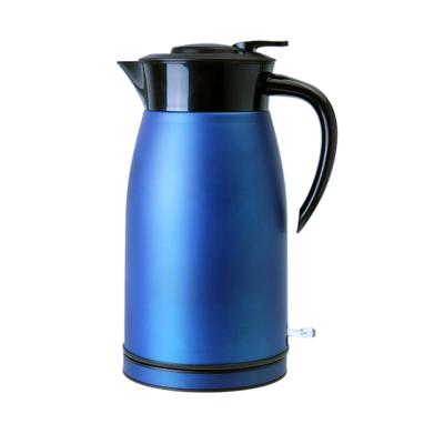 China 2022 hot sale high quality cordless double wall keep warm stainless steel electric kettle for sale