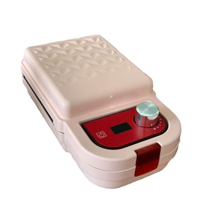 China Multifunctional Adjustable Thermostat Timing Thicken Removable Tray Grill Sandwich Waffle Baking Maker for sale