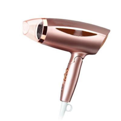 China Foldable Household Professional 1600W Step Motor Hair Dryer Portable Ionic Hair Dryer One For Sale for sale