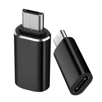 China Mobile Phone Micro USB Male To USB-C USB C C Data Transfer Converter Converter Adapter Female Charging Adapter for sale