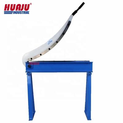 China Construction Work Huaju HS-800 Industrial 32 Inch Width 16 GA Plate Cutting Tool Hand Guillotine Metal Shear Tool for sale