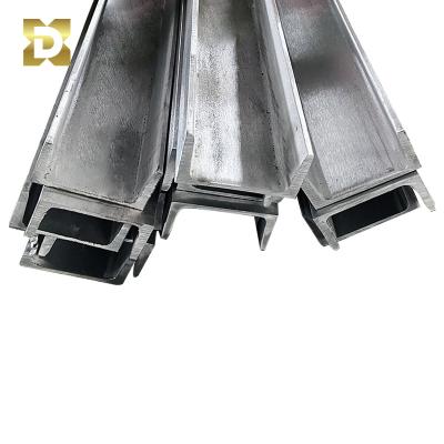 China Hanging Zinc Coated Steel Profile Q235 JIS ASTM C Standard U H Form Galvanized Channel Steel for sale