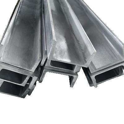 China Cheap Price Cold Rolled Popular Hanging Q235 Q195 A36 U Profile C H Galvanized Channel Steel for sale