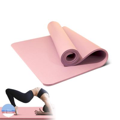 China Anti Slip Exercise Gym Workout Home Sports Non Slip Branded Custom Eco Friendly Fitness Yoga Mat for sale