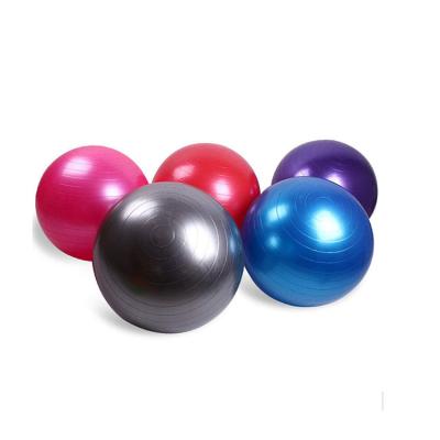 China wholesale Anti-burst custom your own logo 55 65 75 cm colorful anti burst fitness yoga ball anti gym exercise safe gym for sale