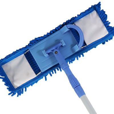 China Viable specialization in the production of household decontamination, dust removal, water absorption and durable caterpillar flat broom for sale