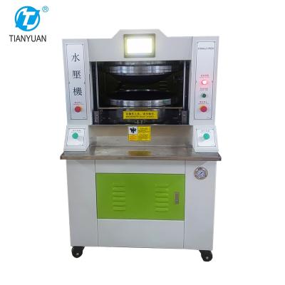 China PLC Touch Screen Tianyuan Universal Automatic Hydraulic Single Clamping Machine With Touch Screen for sale