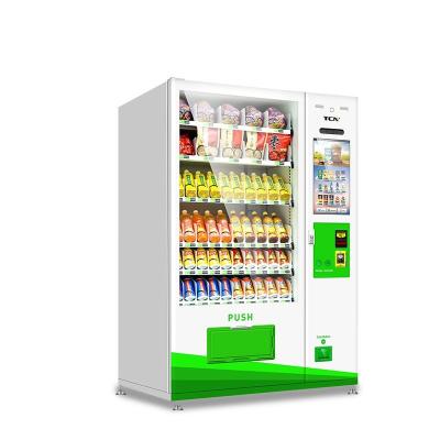 China NAT Hotels 24 Hours Self Service Store Beverage and Snack Combo Vending Machine for Food and Beverage Snack Vending Machine for Sale for sale