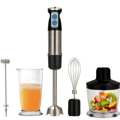 China Multifunctional Multifunctional Stepless Food Hand Blender Speed ​​600w Immersion Hand Blender 5 in 1 Stick Blender for sale