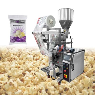 China Automatic Food Snacks Popcorn Filling And Sealing Machine for sale