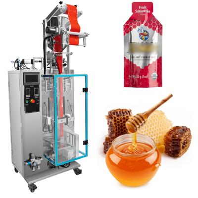 China Hot Sale Food Small Irregular Shape 10ml 20ml Honey Sachet Packing Machine for sale