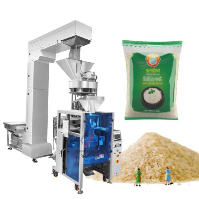 China Food factory selling automatic sachet pouch granule grain rice packing machine price for sale