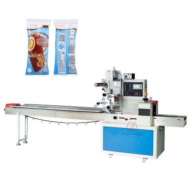 China Food Packing Machine Full Automatic Horizontal Ice Cream Lolly Popsicle Wrapping Packaging Machine for sale