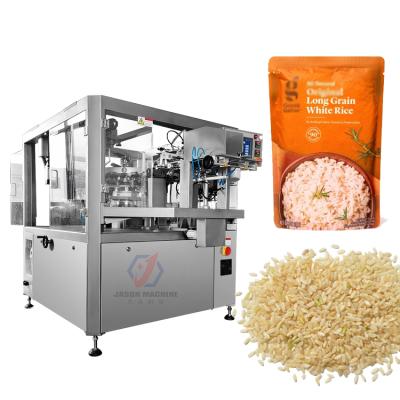 China Good price automatic food grain rice granule doypack pouch packing machine for sale