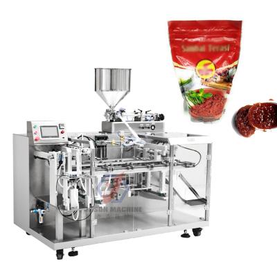 China Factory price automatic food sauce shrimp paste doypack pouch liquid packing machine for sale