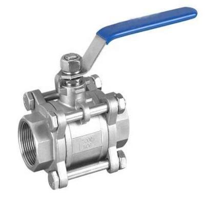 China 3 PC General Body Stainless Steel Ball Valve for sale